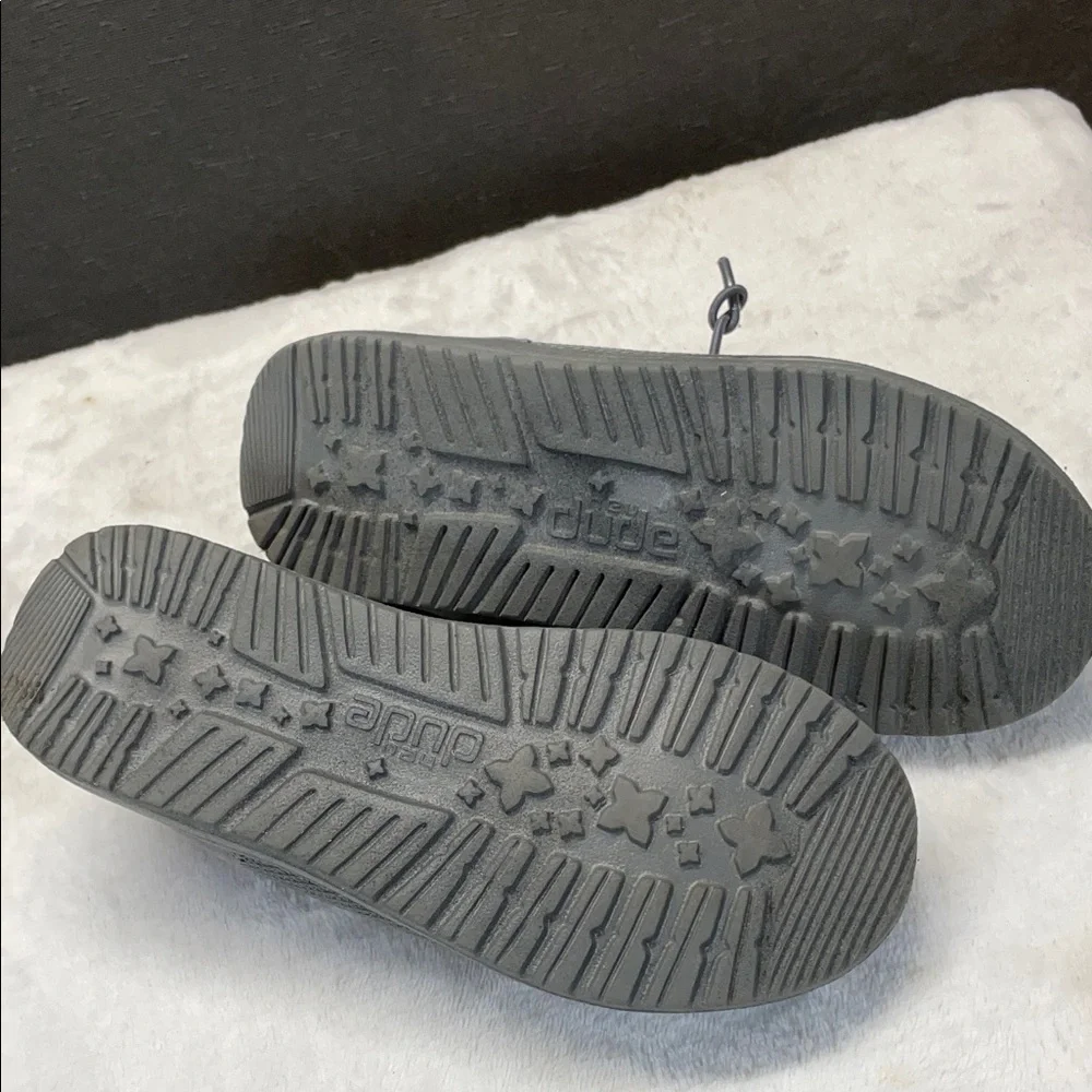 Hey Dude Kids Charcoal Moccasins